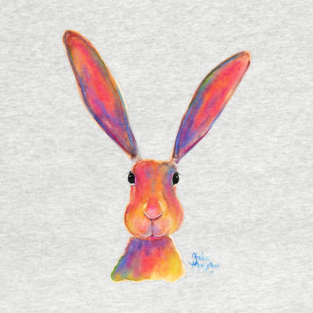 HaRe RaBBiT BuNNY PRiNT ' ALL eaRS ' BY SHiRLeY MacARTHuR by ShirleyMac